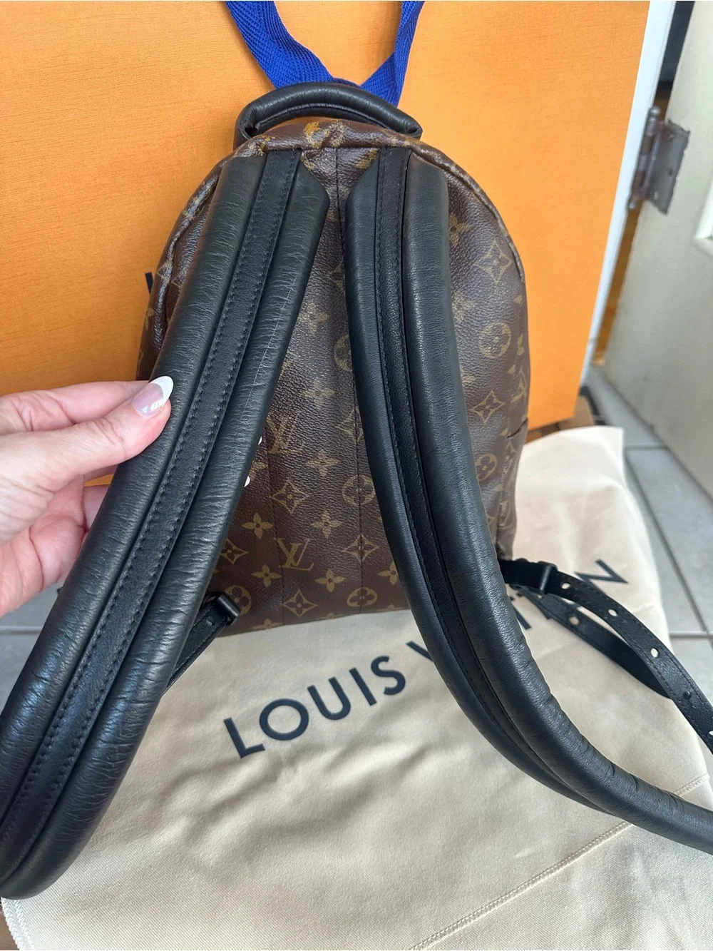 ✨Excellent Condition✨ Louis Vuitton Monogram PM Montsouris Backpack in Brown/Blk